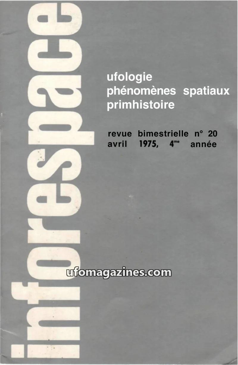 Cover of Inforespace issue 20: inforespace