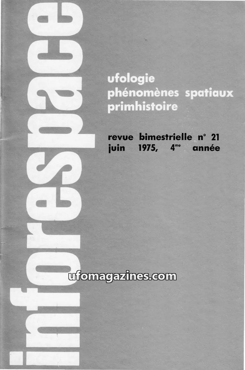 Cover of Inforespace issue 21: inforespace
