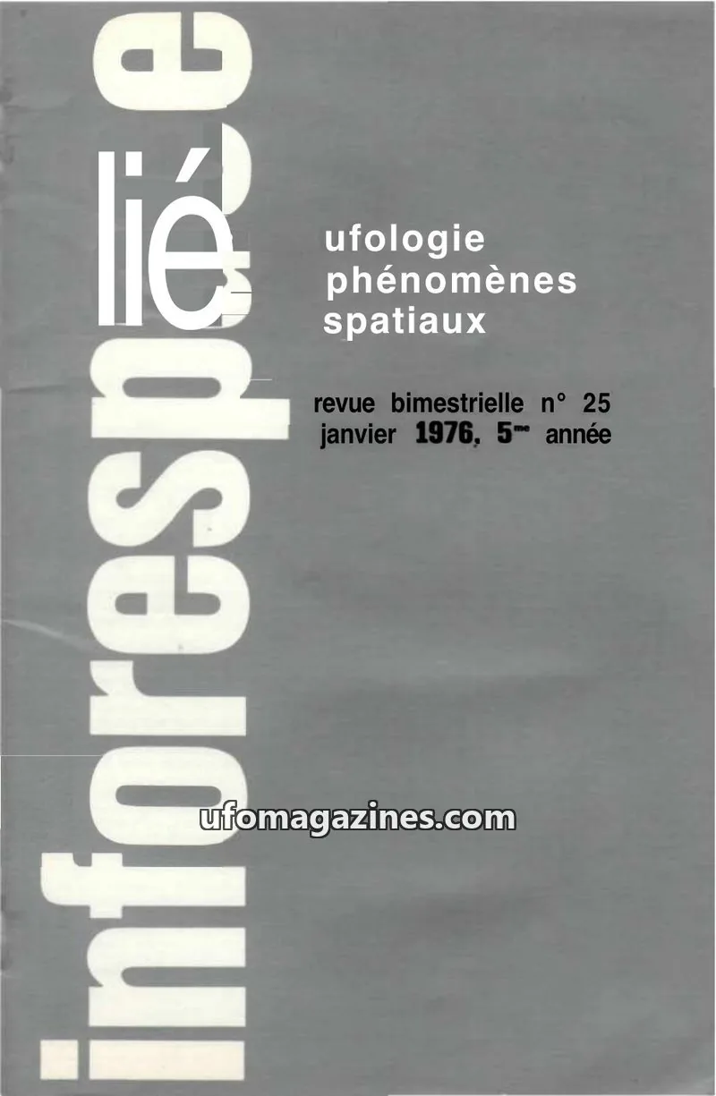 Cover of Inforespace issue 25: inforespace