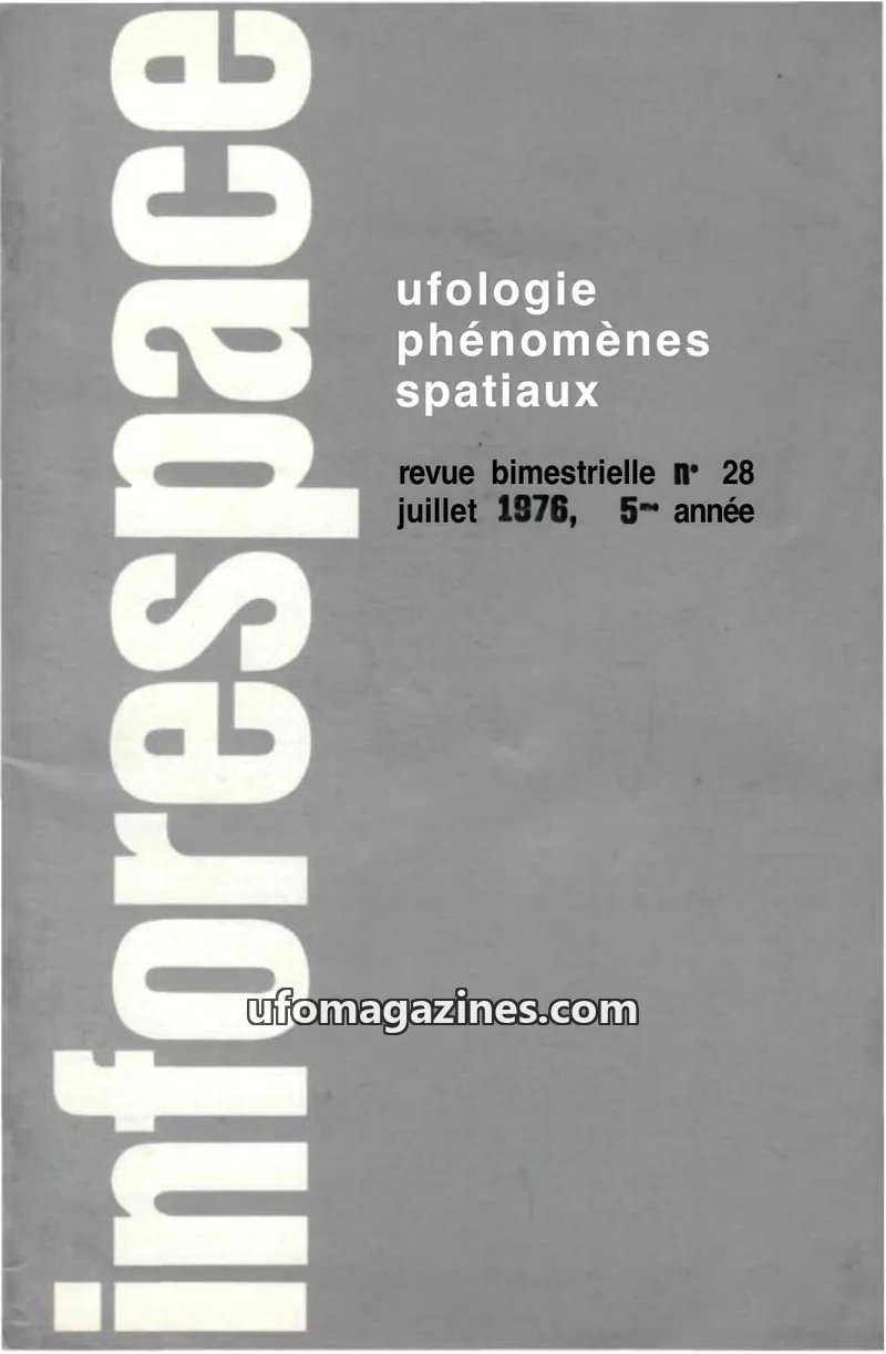 Cover of Inforespace issue 28: inforespace