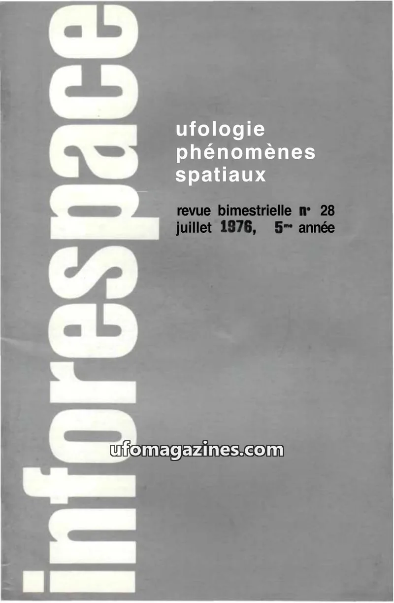 Cover of Inforespace issue 28: inforespace
