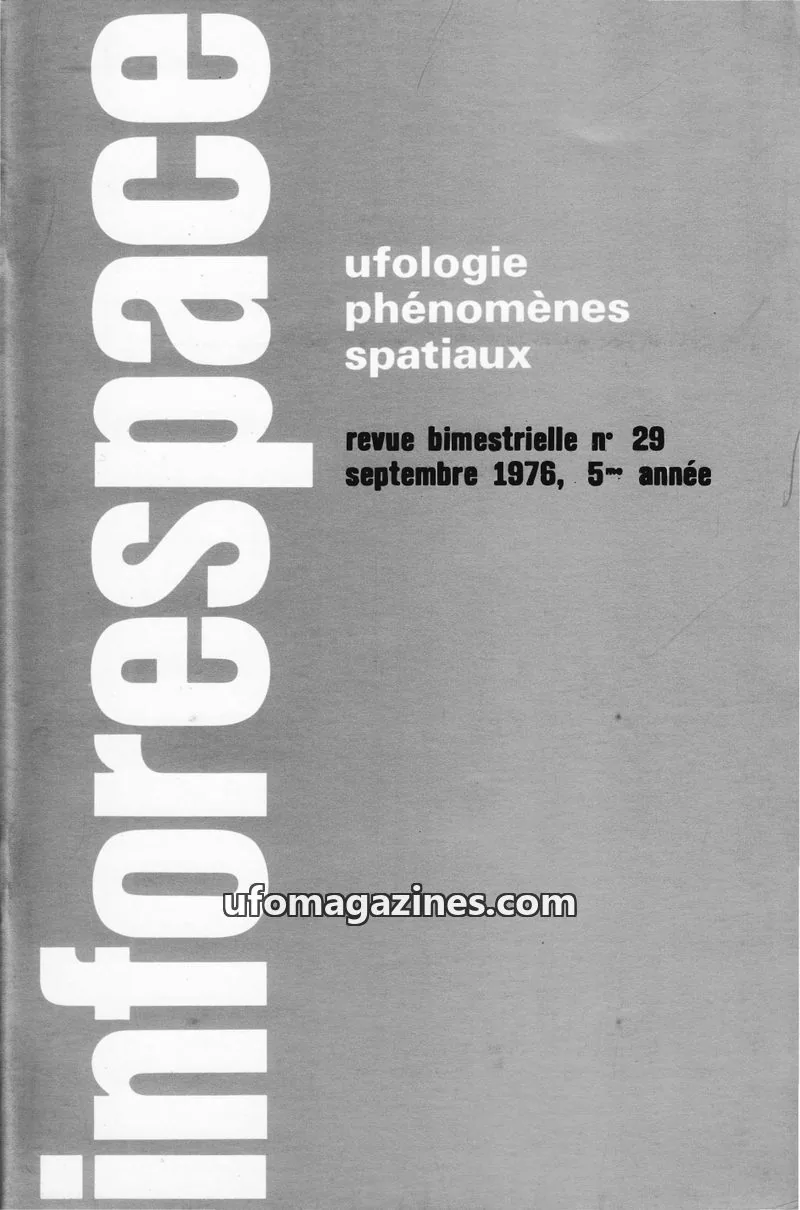 Cover of Inforespace issue 29: inforespace