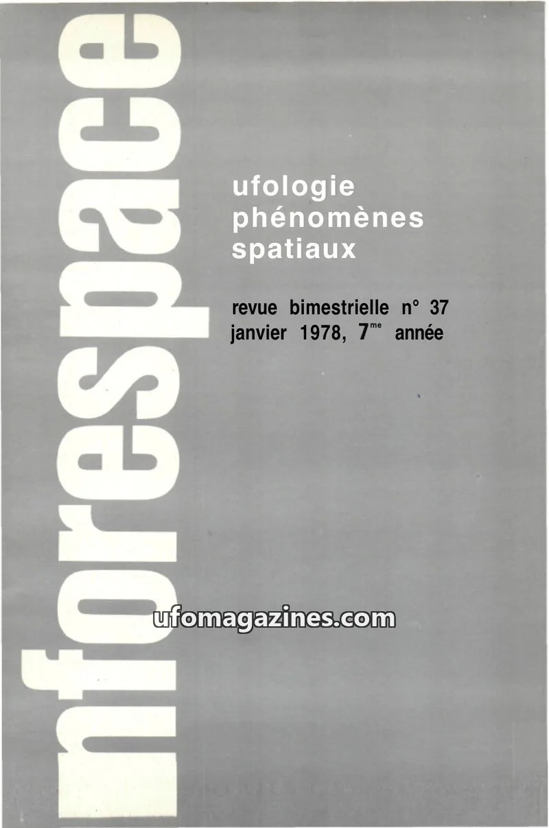 Cover of Inforespace issue 37: Inforespace
