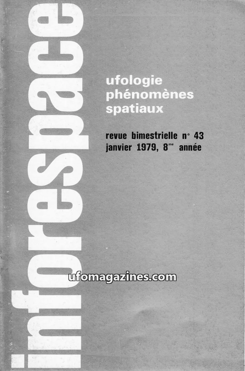 Cover of Inforespace issue 43: inforespace