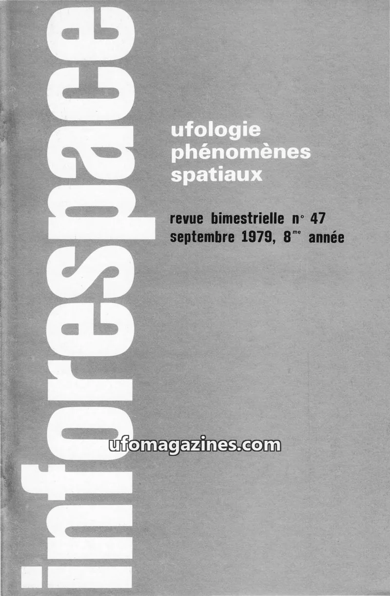 Cover of Inforespace issue 47: inforespace