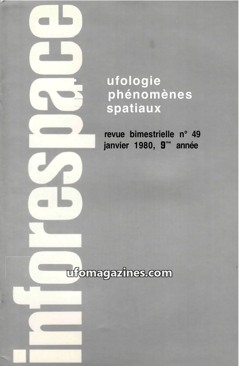 Cover of Inforespace issue 49: inforespace