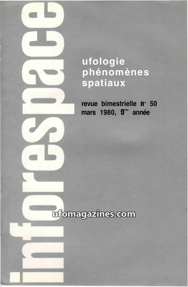 Cover of Inforespace issue 50: inforespace