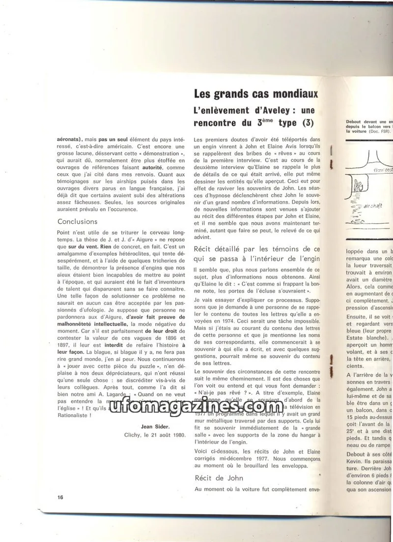 Cover of Inforespace issue 3: Les grands cas mondiaux