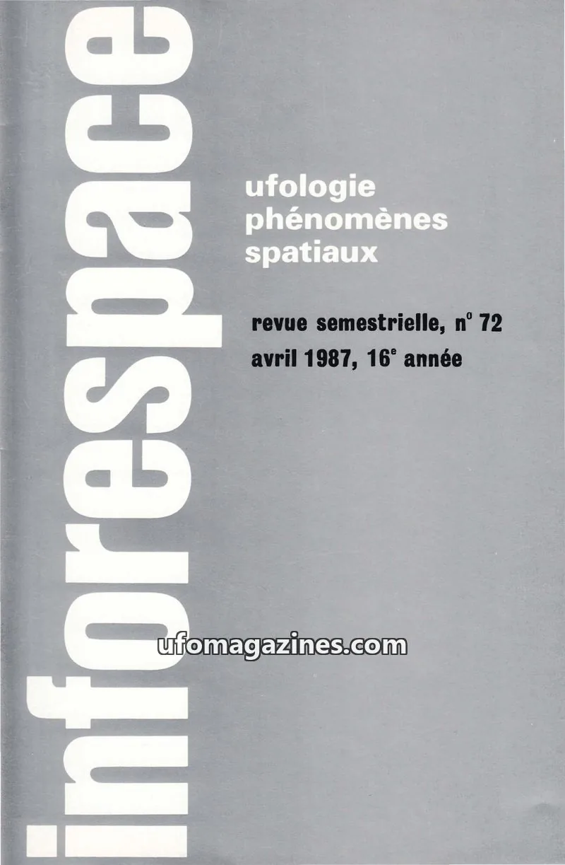 Cover of Inforespace issue 72: inforespace