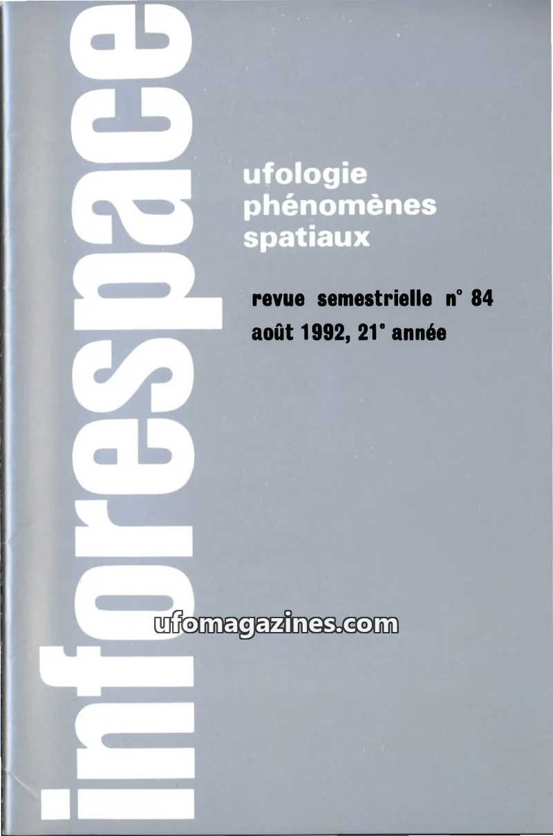 Cover of Inforespace issue 84: inforespace