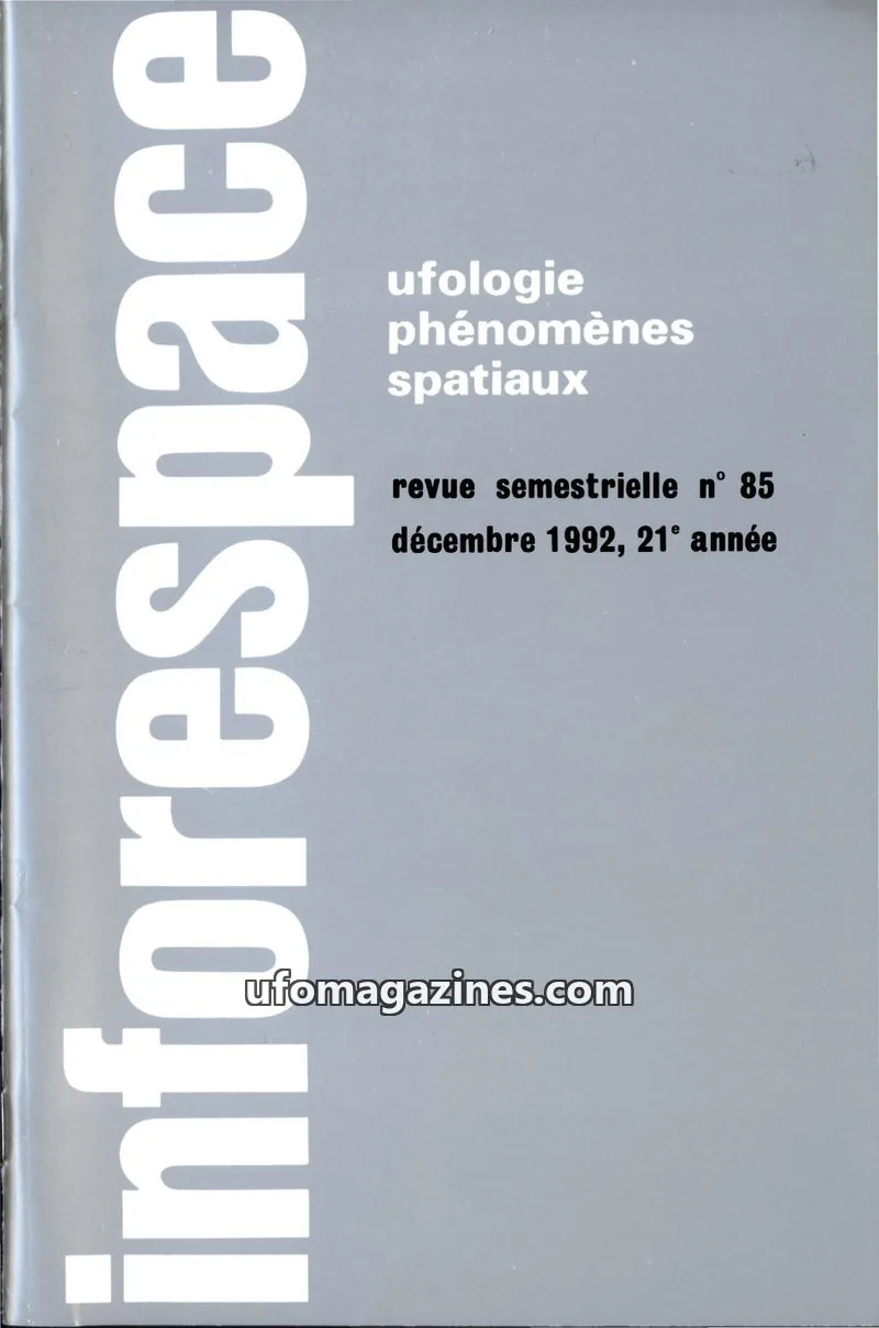 Cover of Inforespace issue 85: inforespace