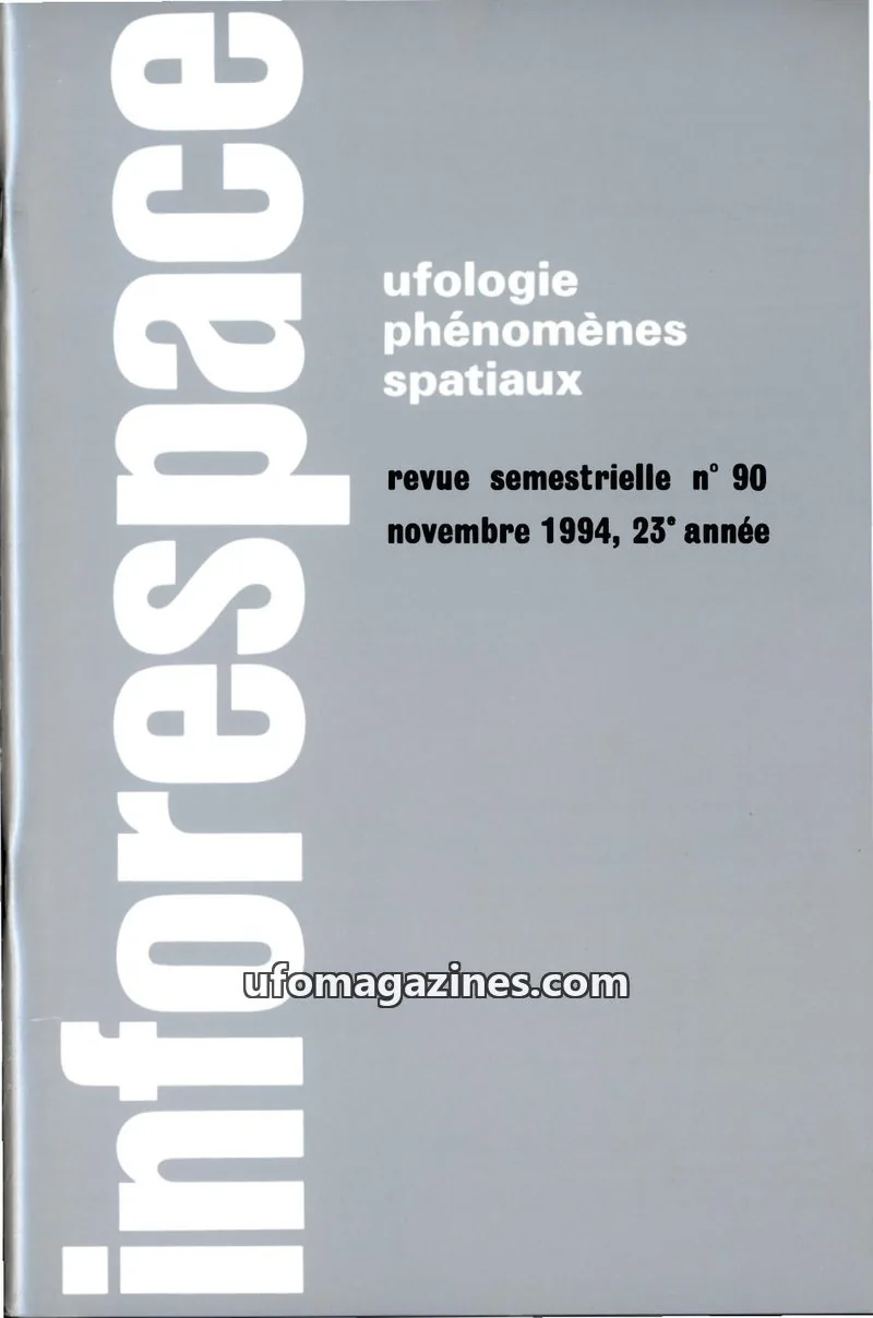 Cover of Inforespace issue 90: inforespace