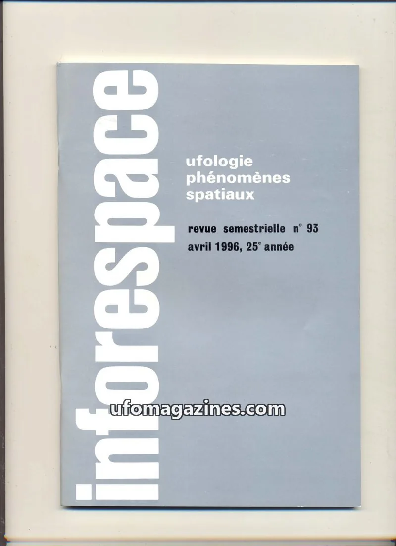 Cover of Inforespace issue 93: inforespace