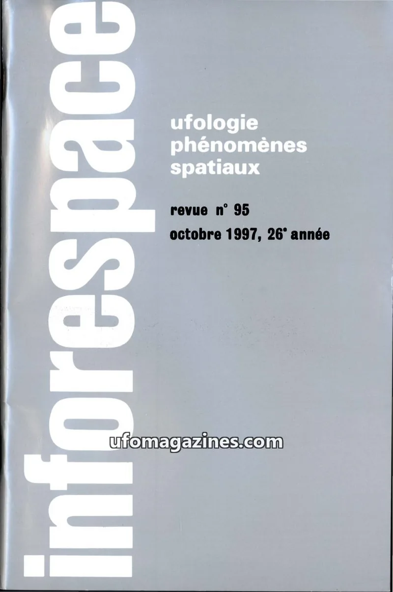 Cover of Inforespace issue 95: inforespace