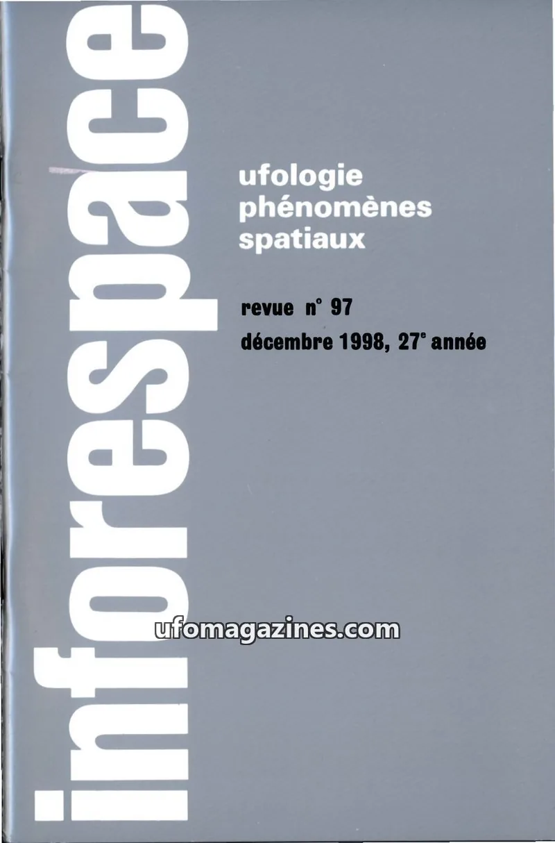 Cover of Inforespace issue 97: inforespace