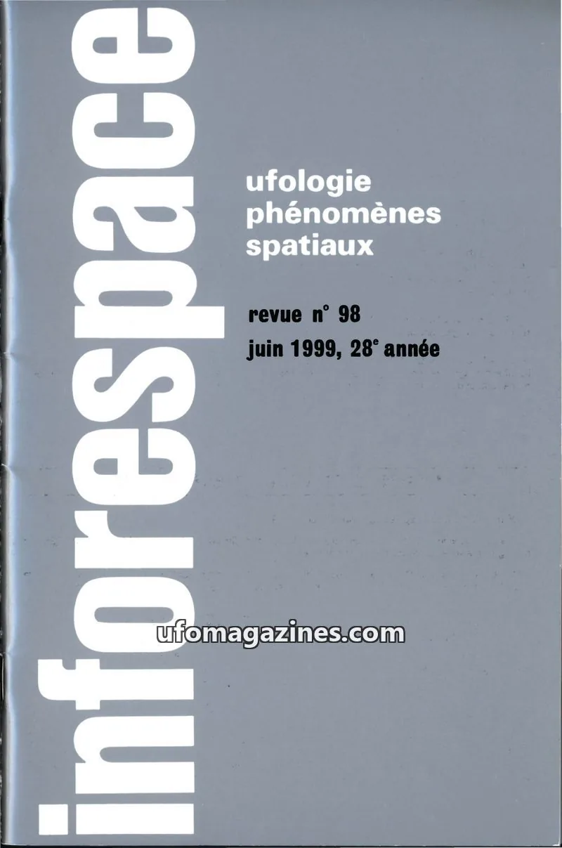 Cover of Inforespace issue 98: inforespace