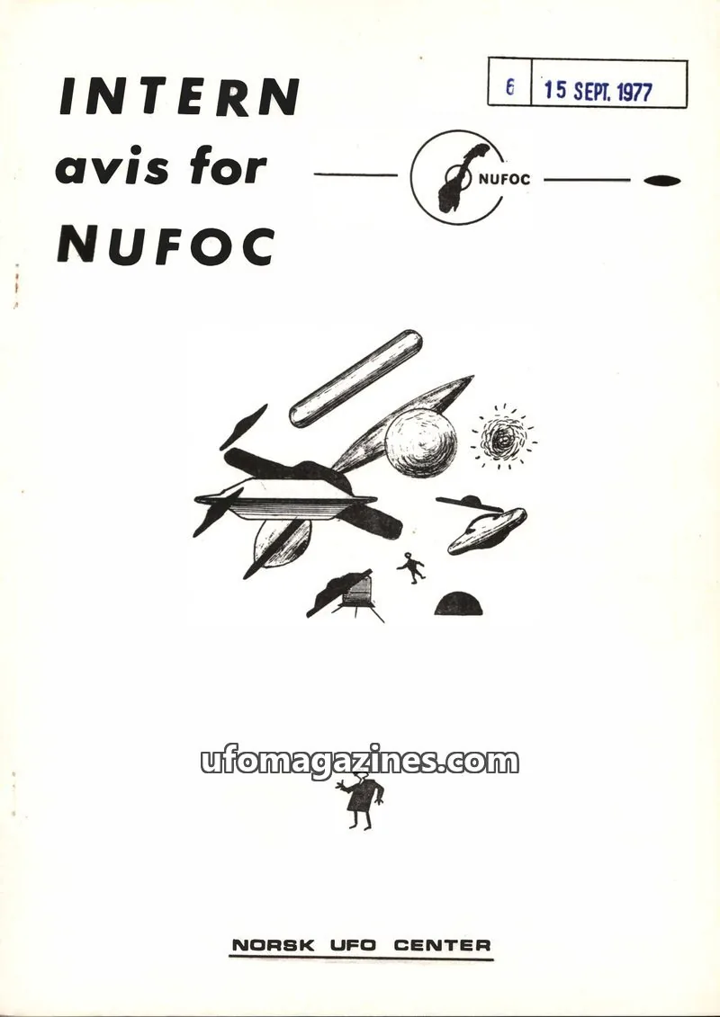 Cover of Intern Avis For NUFOC issue 6: INTERN avis for NUFOC