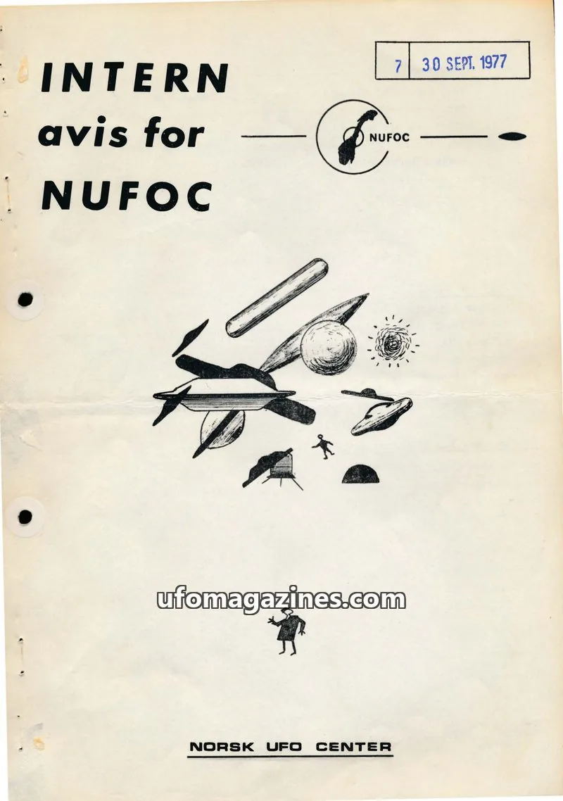 Cover of Intern Avis For NUFOC issue 7: INTERN avis for NUFOC