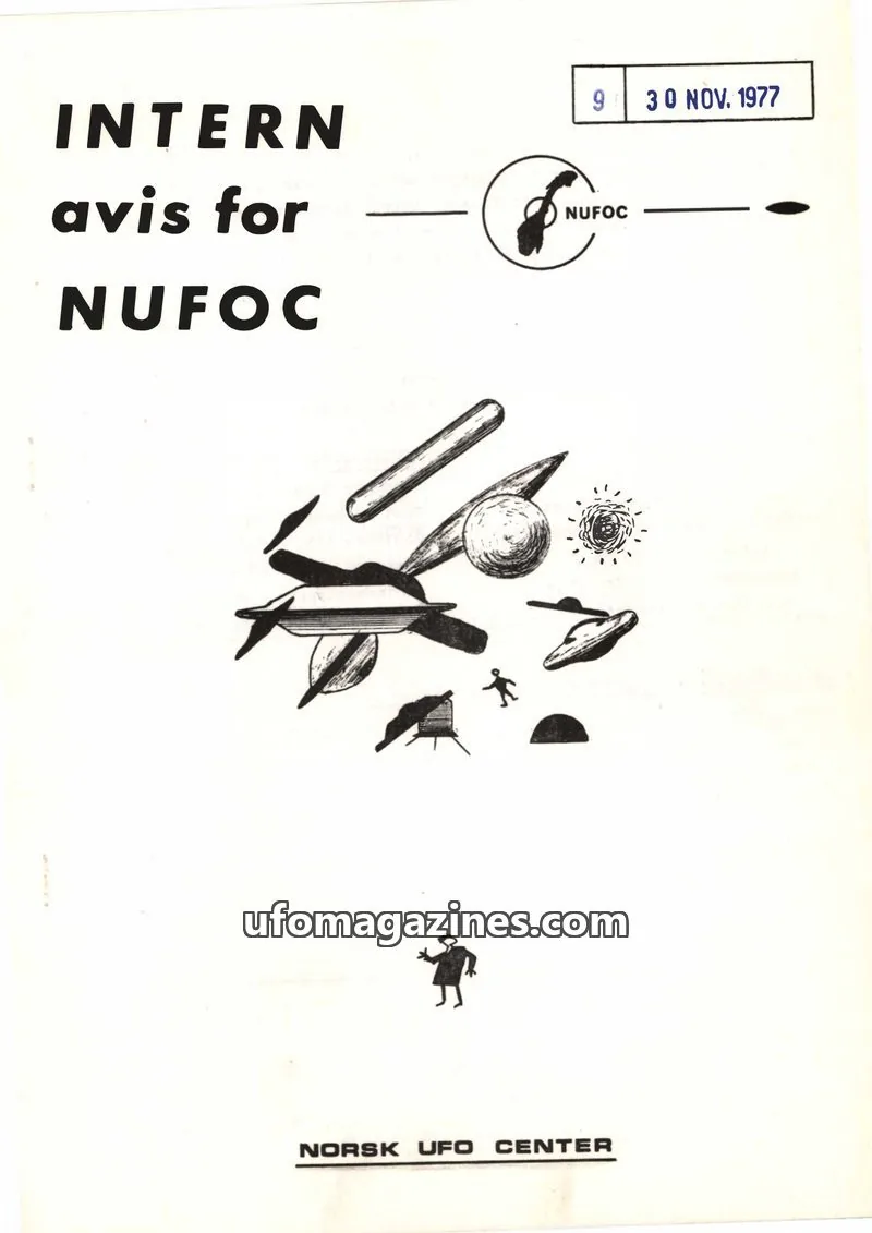 Cover of Intern Avis For NUFOC issue 9: INTERN avis for NUFOC