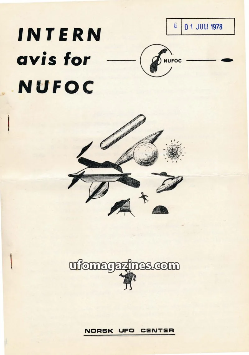Cover of Intern Avis For NUFOC issue 6: INTERN avis for NUFOC