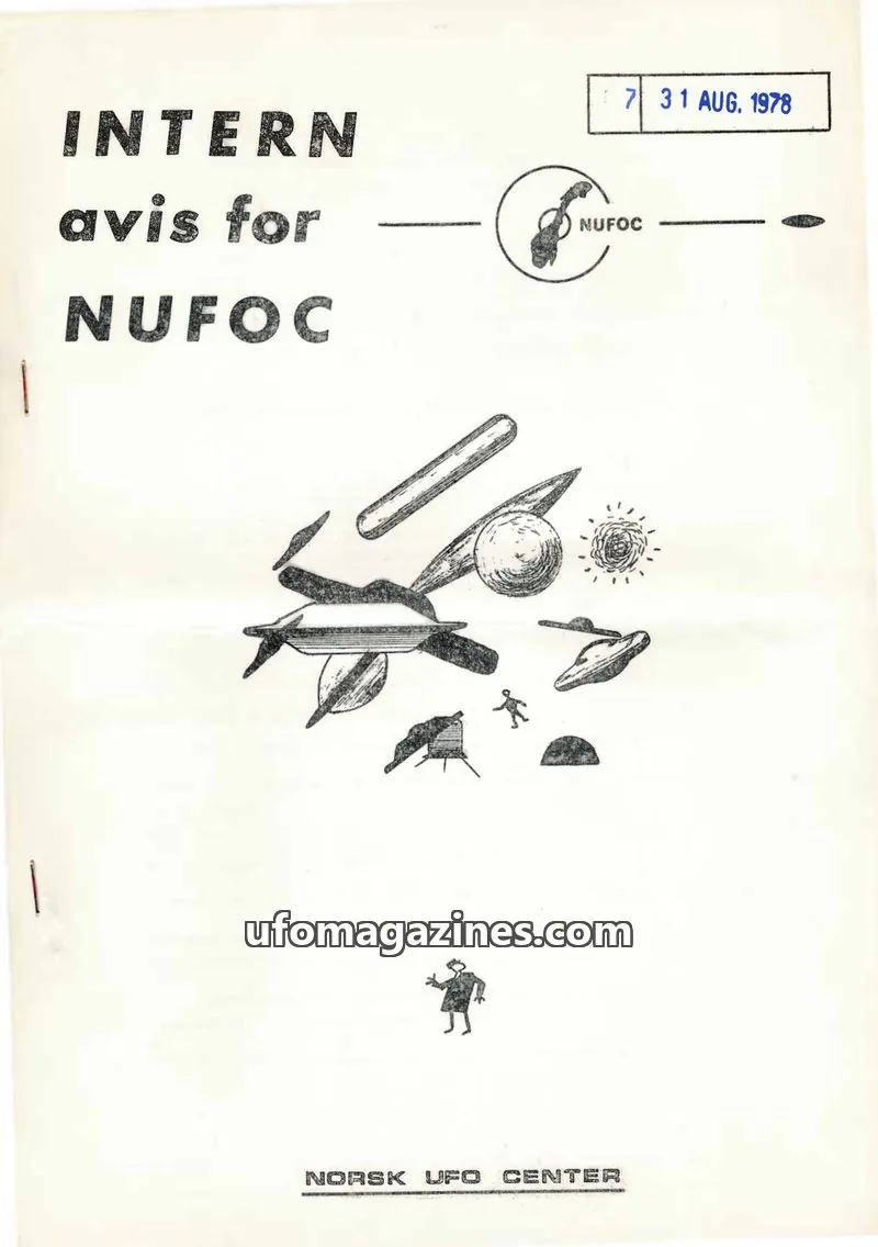 Cover of Intern Avis For NUFOC issue 7: INTERN avis for NUFOC
