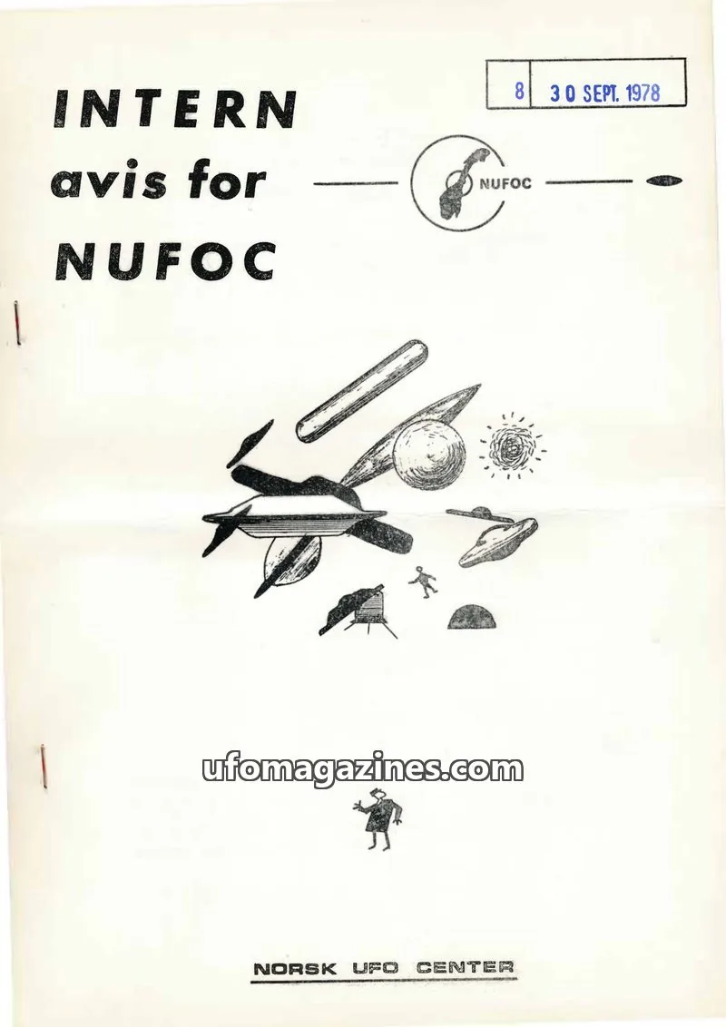 Cover of Intern Avis For NUFOC issue 8: INTERN AVIS FOR NUFOC
