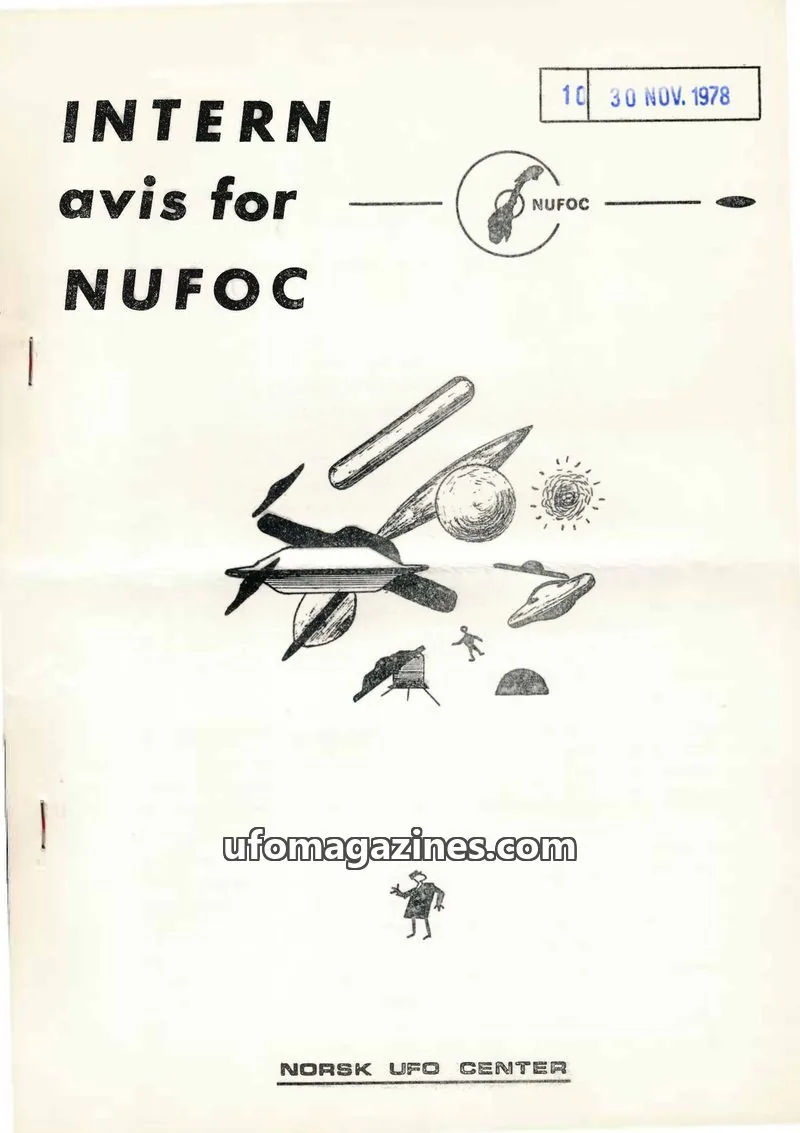 Cover of Intern Avis For NUFOC issue 10: INTERN avis for NUFOC