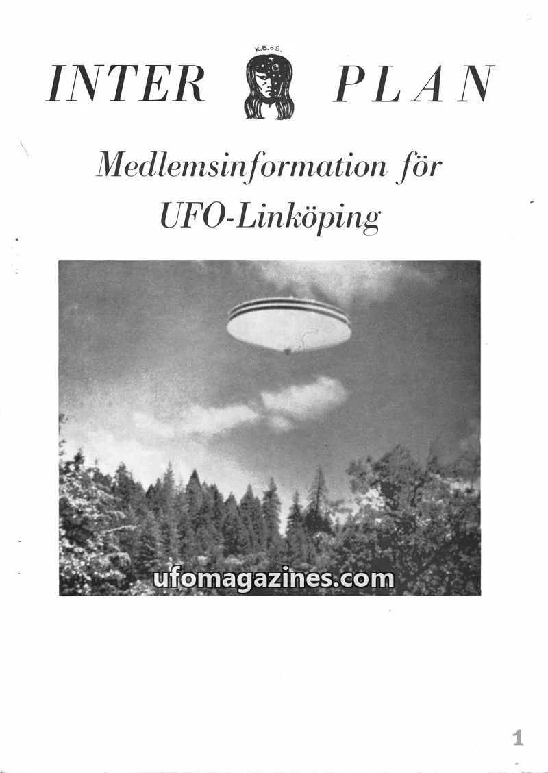 Cover of Interplan issue 1: INTER PLAN