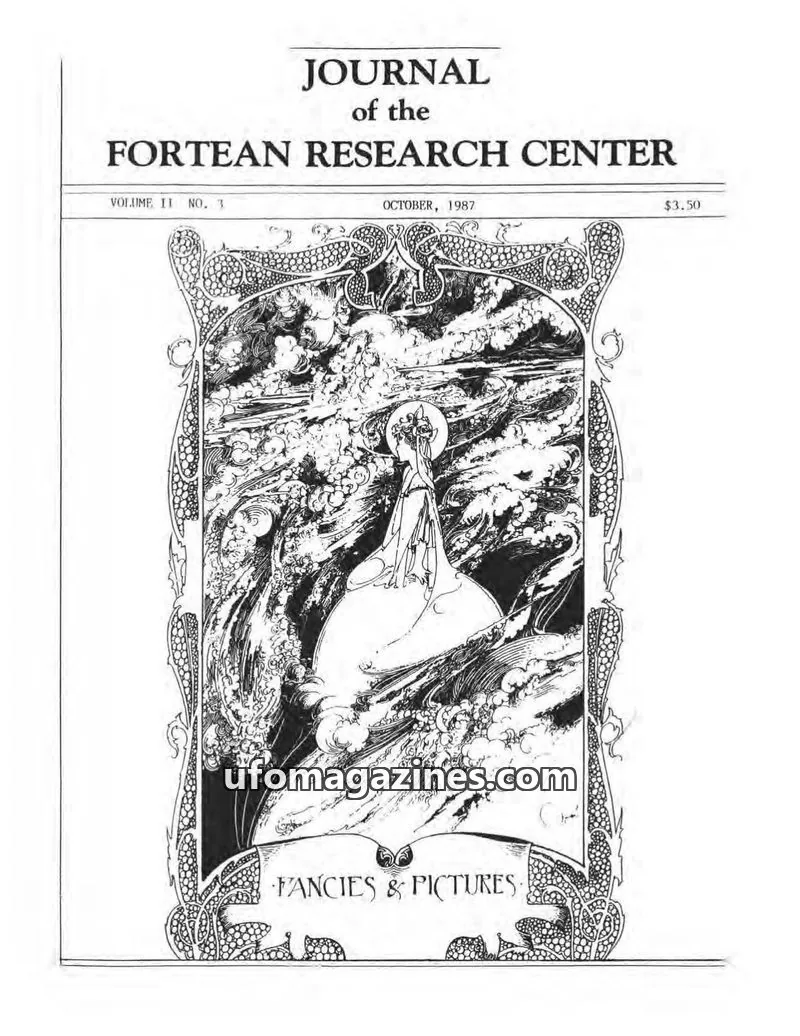 Cover of Journal of the Fortean Research Center (Ray Boeche) issue NO. 3: JOURNAL of the FORTEAN RESEARCH CENTER