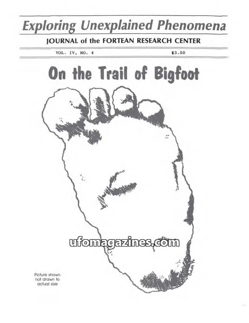 Cover of Journal of the Fortean Research Center (Ray Boeche) issue VOL. IV, NO. 4: Exploring Unexplained Phenomena