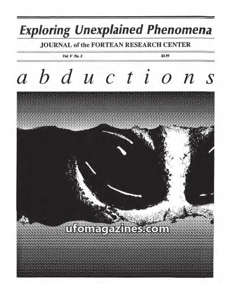 Cover of Journal of the Fortean Research Center (Ray Boeche) issue Vol. V No. 2: Exploring Unexplained Phenomena
