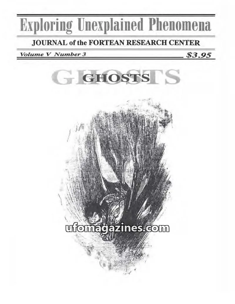 Cover of Journal of the Fortean Research Center (Ray Boeche) issue Number 3: Exploring Unexplained Phenomena
