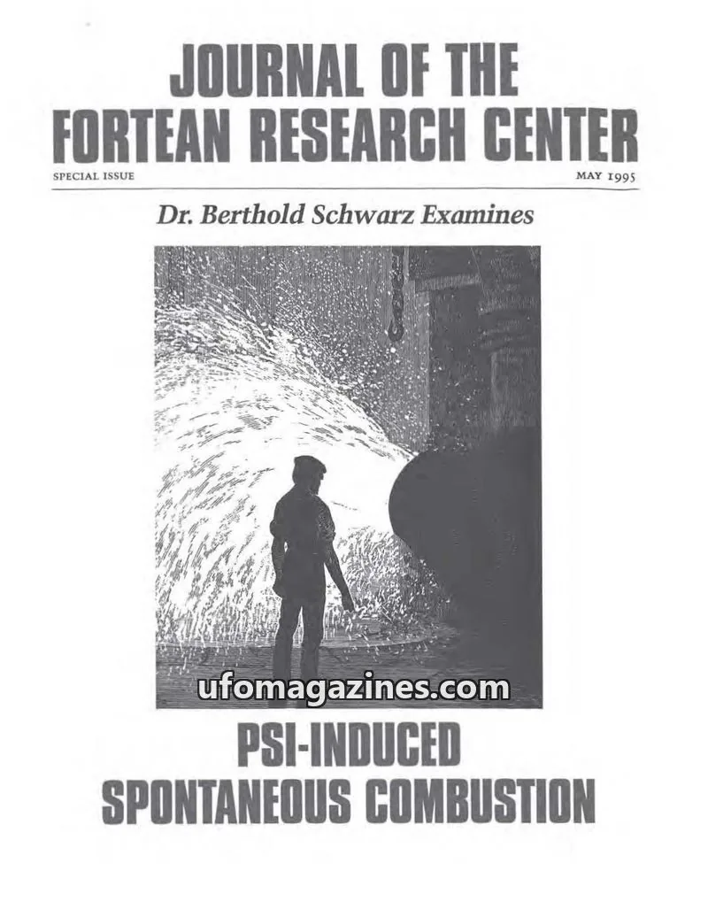 Cover of Journal of the Fortean Research Center (Ray Boeche) issue SPECIAL ISSUE: JOURNAL OF THE FORTEAN RESEARCH CENTER