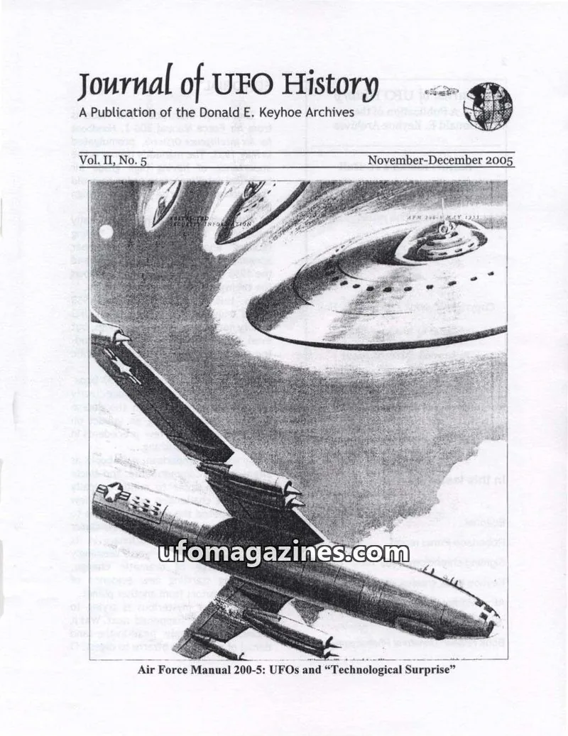 Cover of Brentwood Press issue Vol. II, No. 5: Journal of UFO History