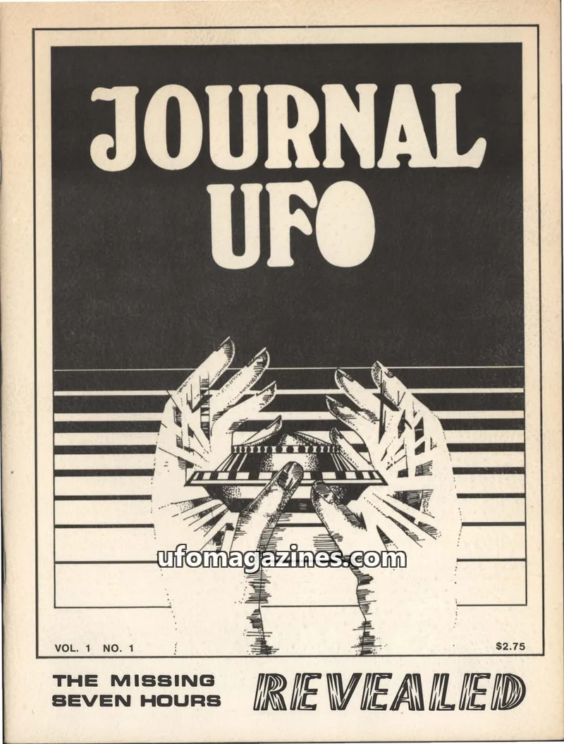 Cover of Journal UFO issue 1: JOURNAL UFO
