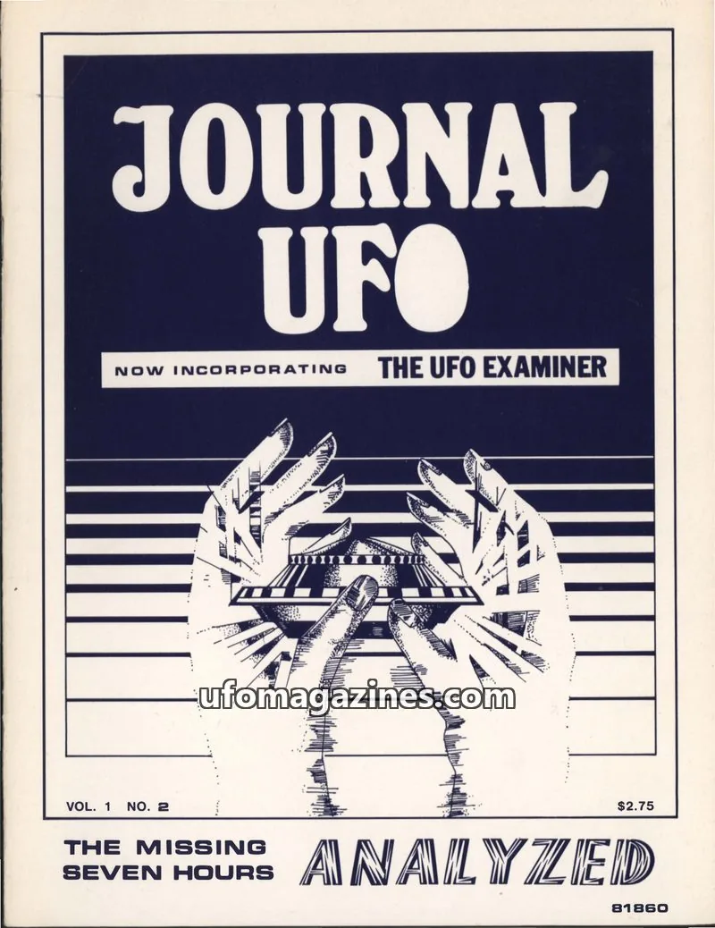 Cover of Journal UFO issue VOL. 1 NO. 2: JOURNAL UFO