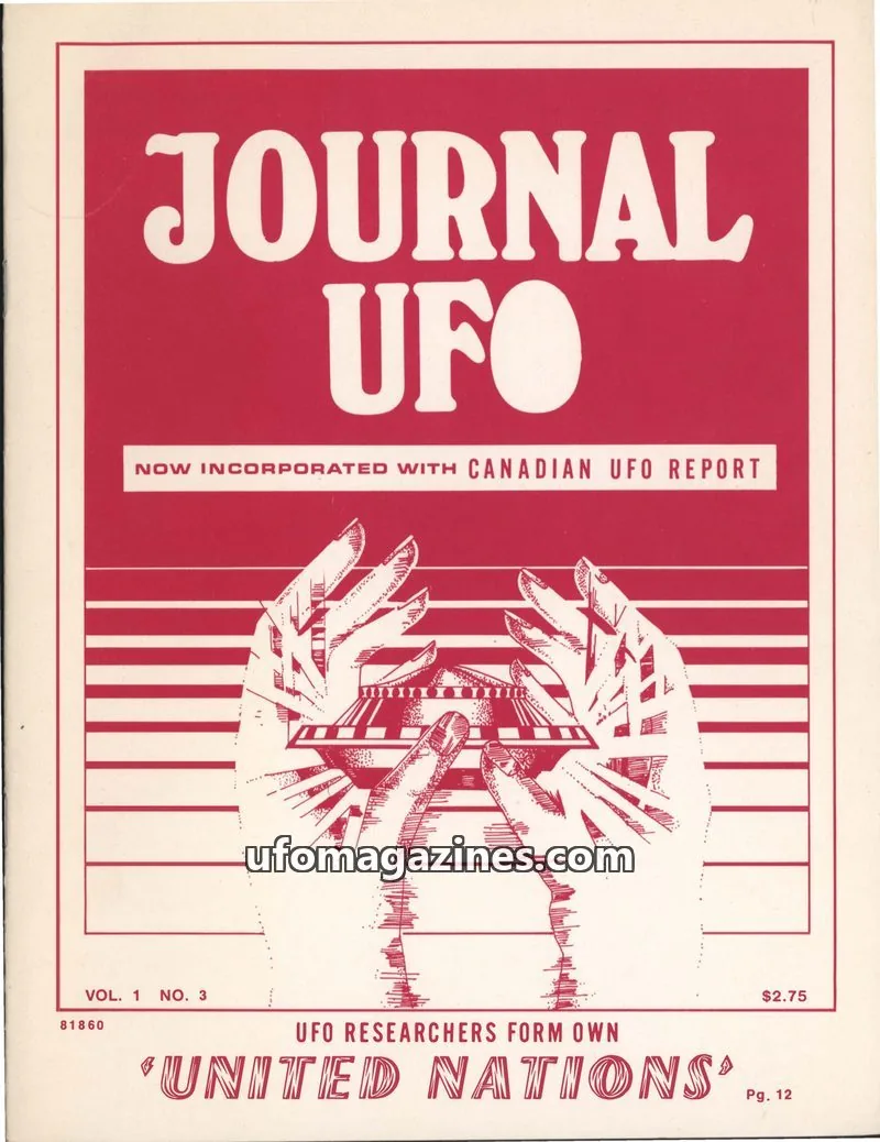 Cover of Journal UFO issue VOL. 1 NO. 3: JOURNAL UFO