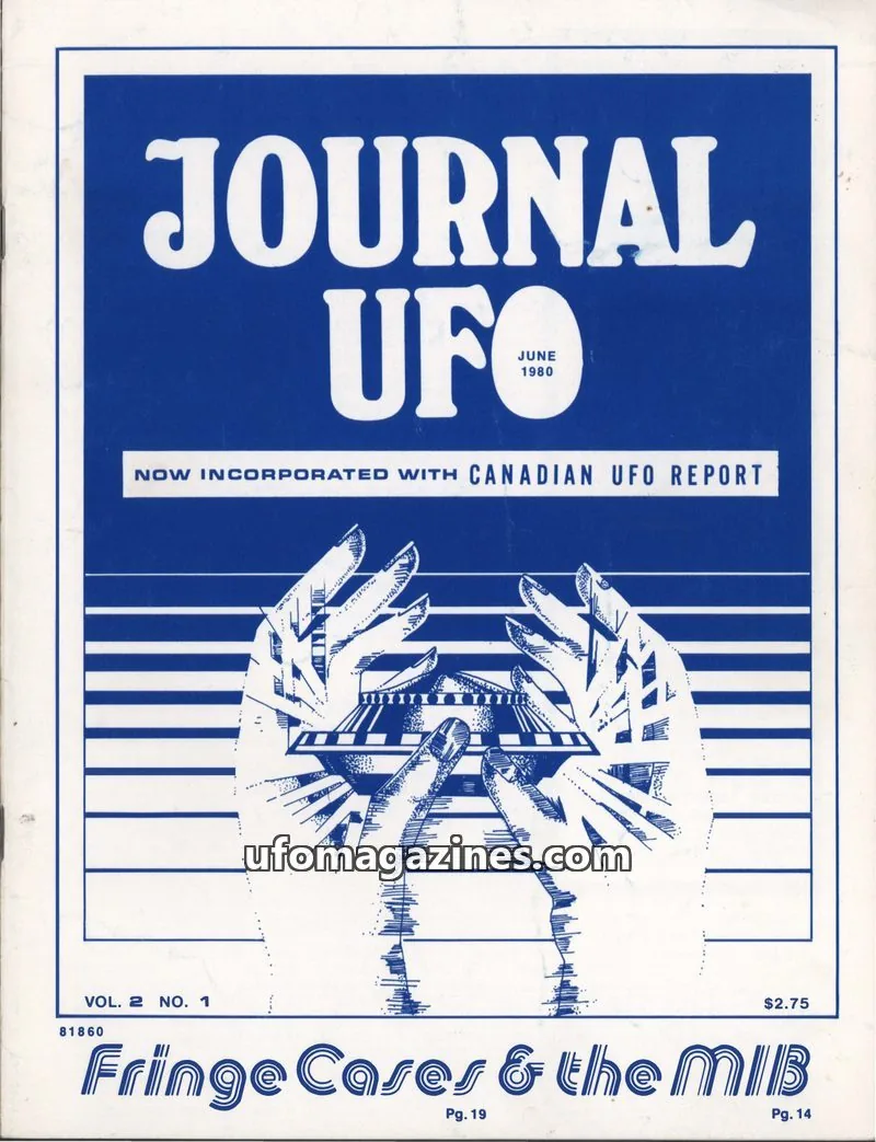 Cover of Journal UFO issue VOL. 2 NO. 1: JOURNAL UFO