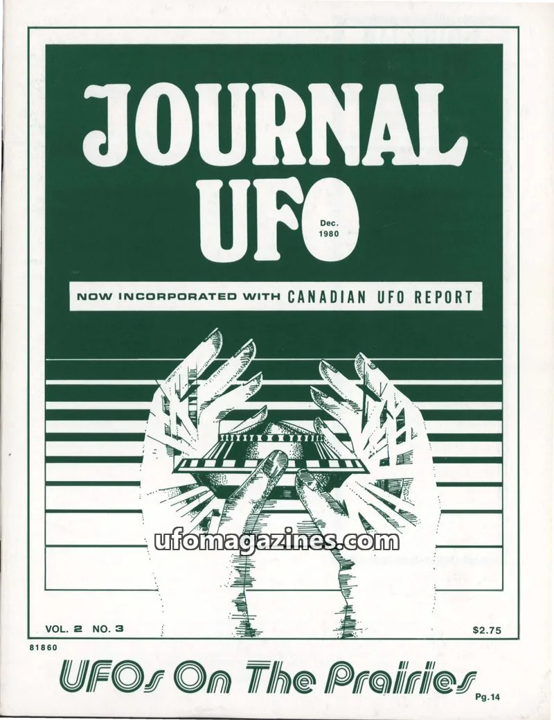 Cover of Journal UFO issue VOL. 2 NO. 3: JOURNAL UFO