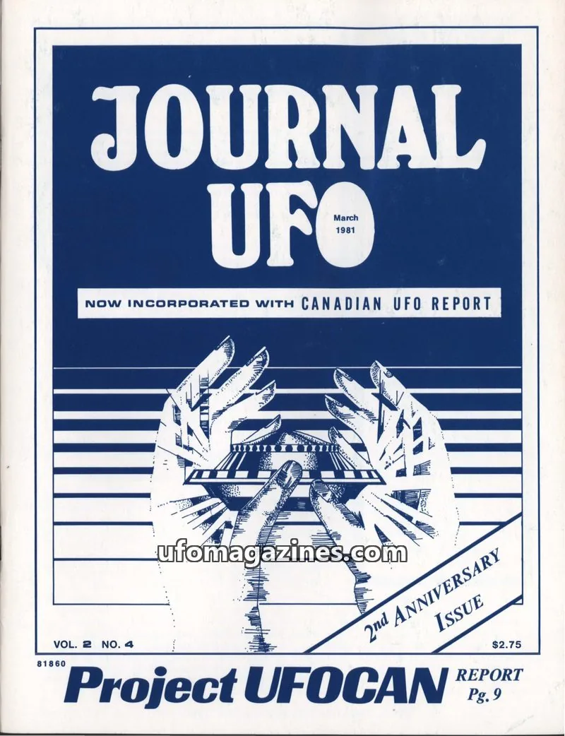 Cover of Journal UFO issue VOL. 2 NO. 4: JOURNAL UFO