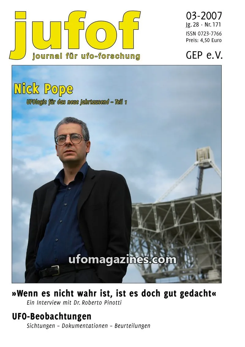 Cover of JUFOF (GEP) issue Nr. 171: jufof