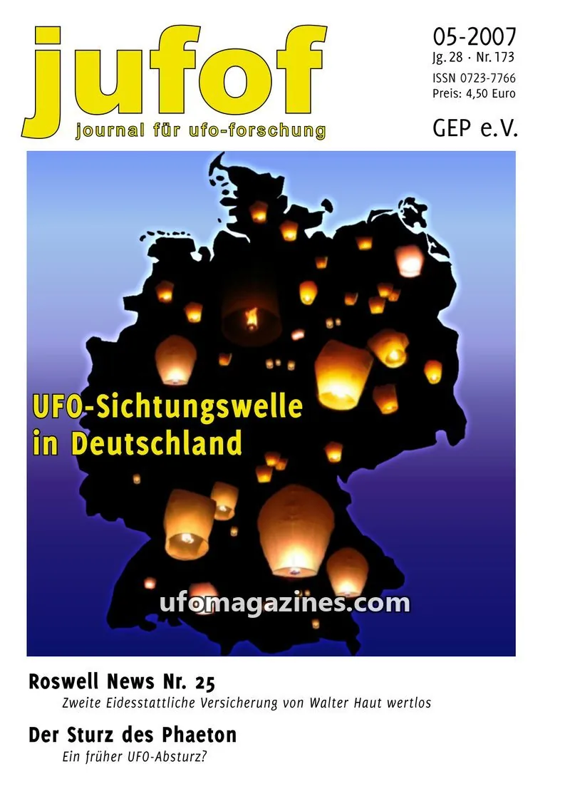 Cover of JUFOF (GEP) issue Nr. 173: jufof