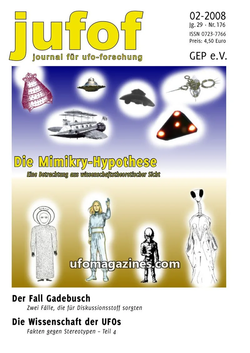 Cover of JUFOF (GEP) issue 02-2008 Nr. 176: jufof