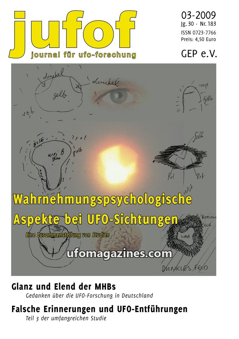 Cover of JUFOF - Issue 183 - 2009 03