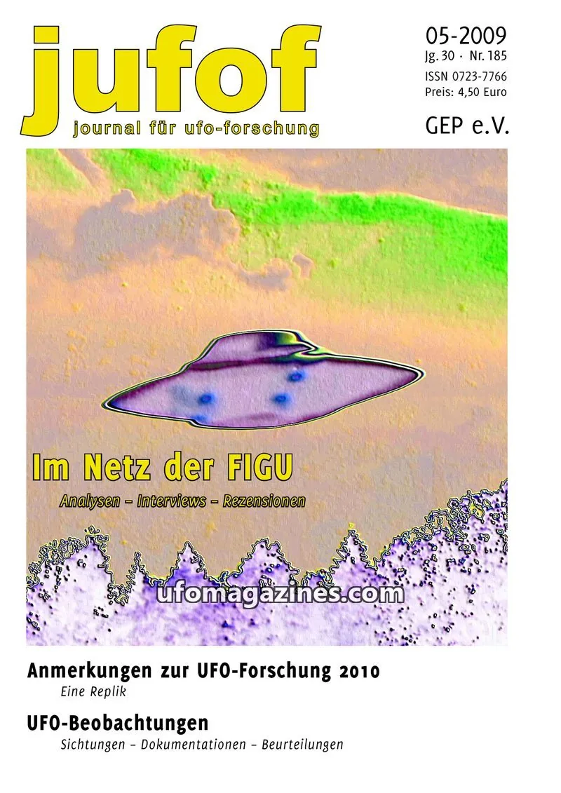 Cover of JUFOF (GEP) issue Nr. 185: jufof