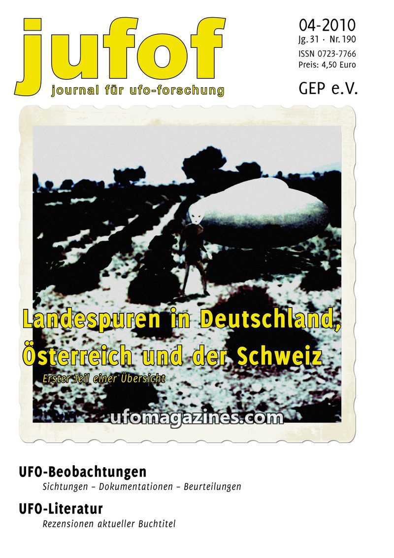 Cover of JUFOF - Issue 190 - 2010 04