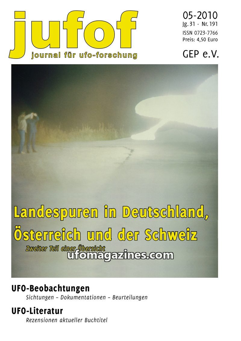 Cover of JUFOF - Issue 191 - 2010 05