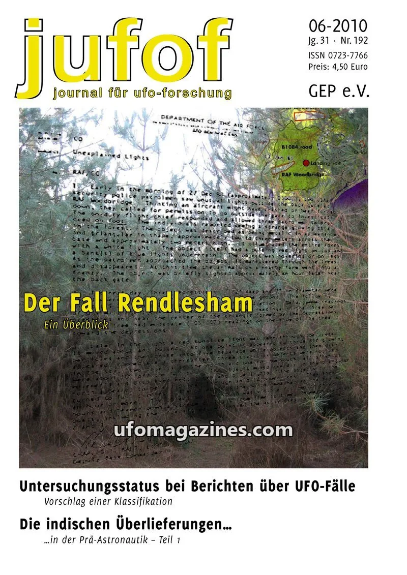 Cover of JUFOF (GEP) issue Nr. 192: jufof