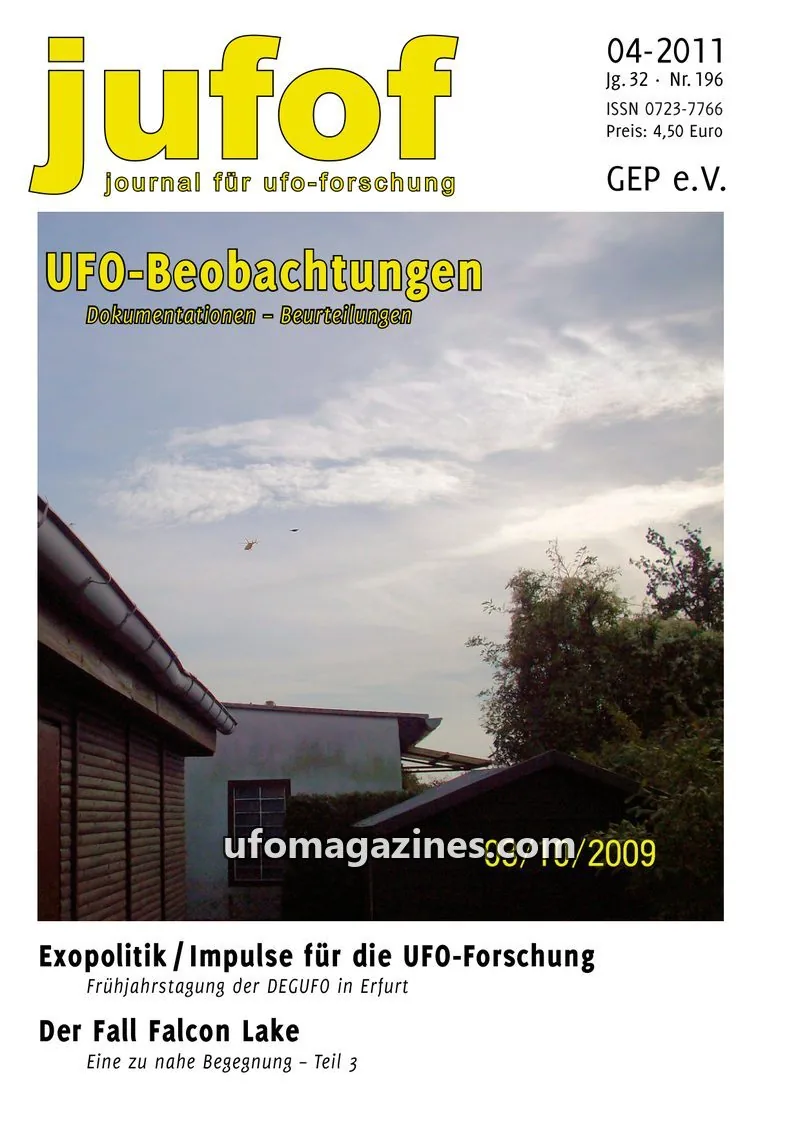Cover of JUFOF (GEP) issue Nr. 196: jufof