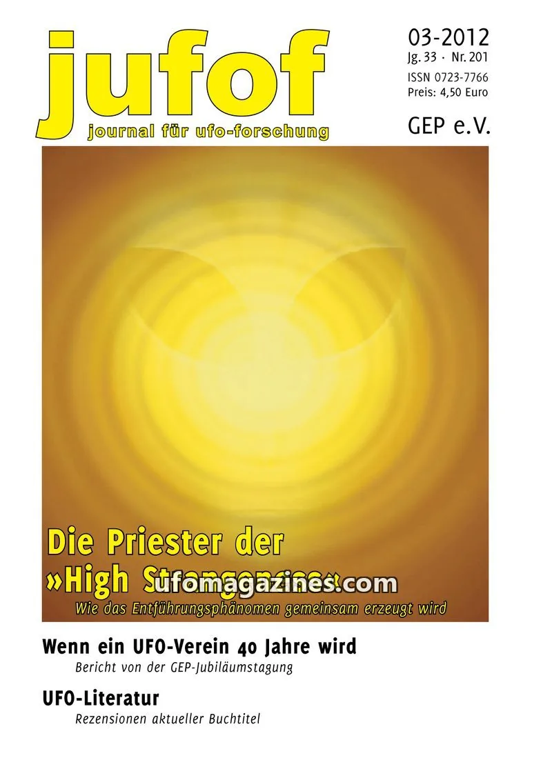 Cover of JUFOF (GEP) issue 201: jufof